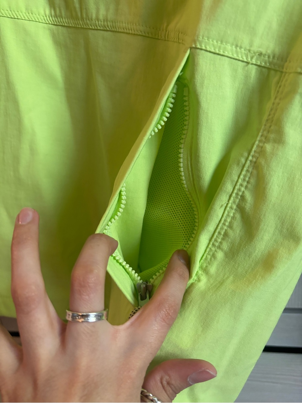 The North Face Neon Lime Lightweight Women's Half-Zip Pullover - Picture 9 of 9